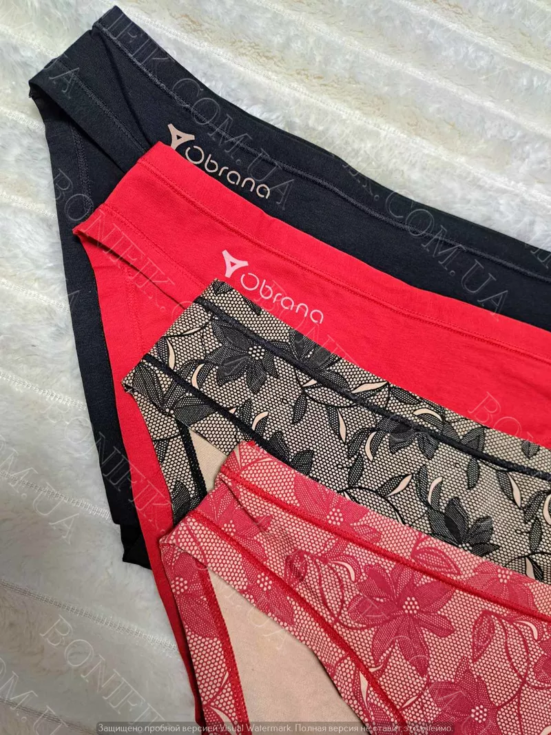Комплект жіночих трусиків Obrana (4 шт/уп.) (арт. 200-30/6) 3
