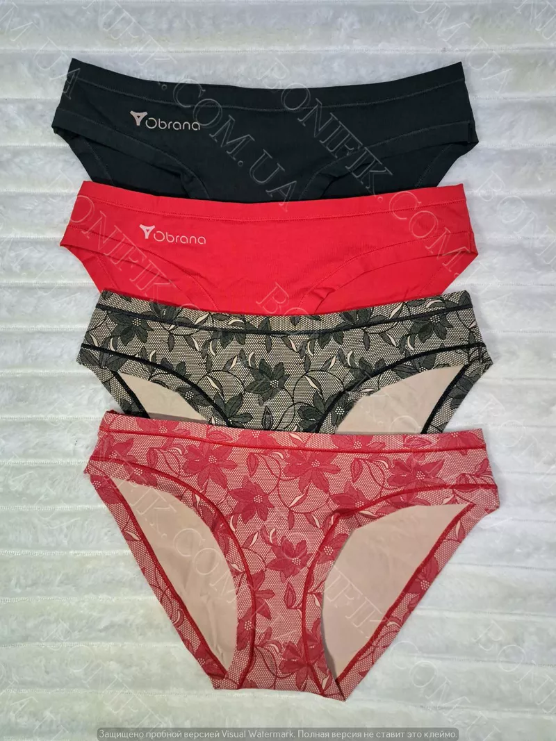 Комплект жіночих трусиків Obrana (4 шт/уп.) (арт. 200-30/6) 4
