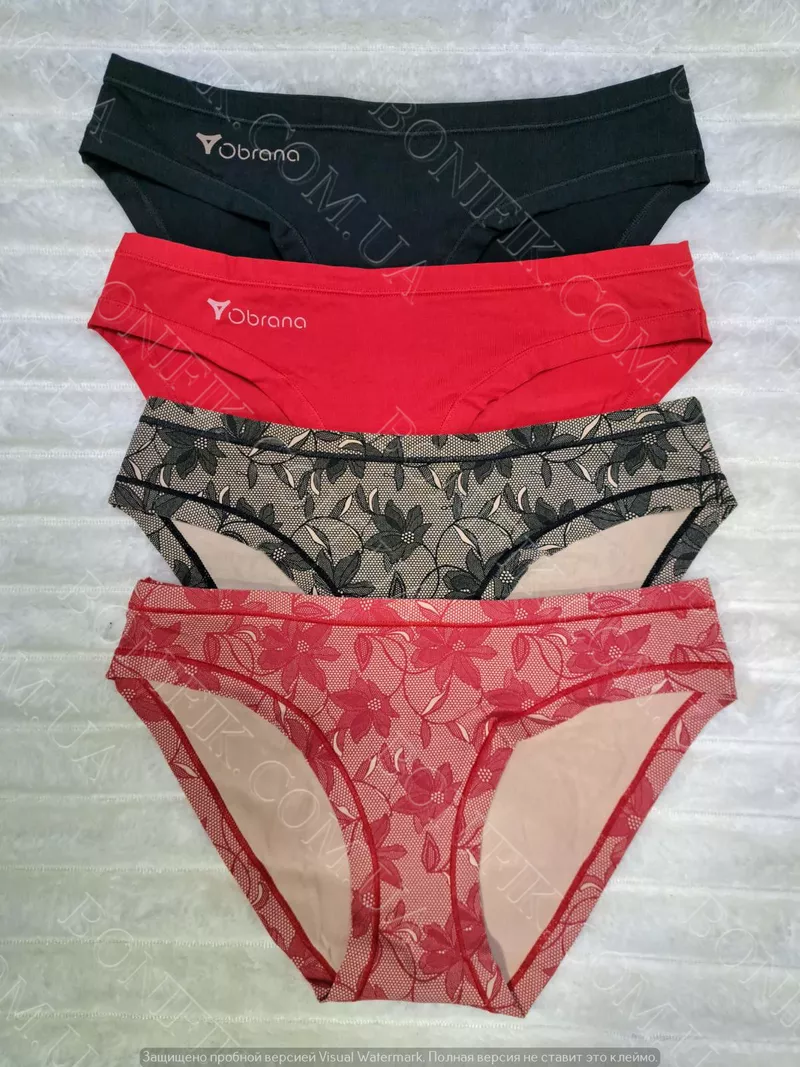 Комплект жіночих трусиків Obrana (4 шт/уп.) (арт. 200-30/6) 2