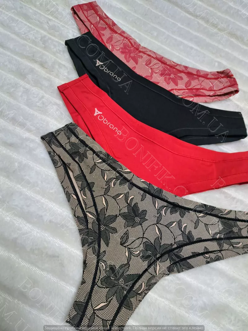 Жіночі труси-бразиліани з малюнком 