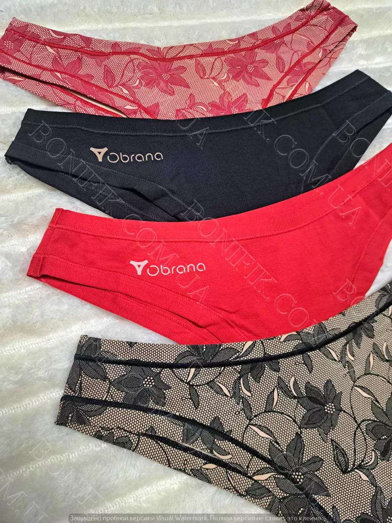 Жіночі труси-бразиліани з малюнком 