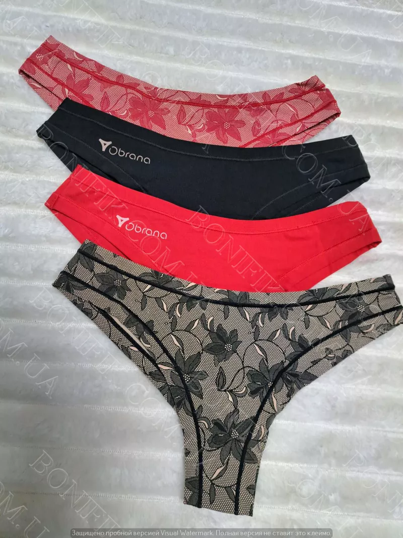 Жіночі труси-бразиліани з малюнком 