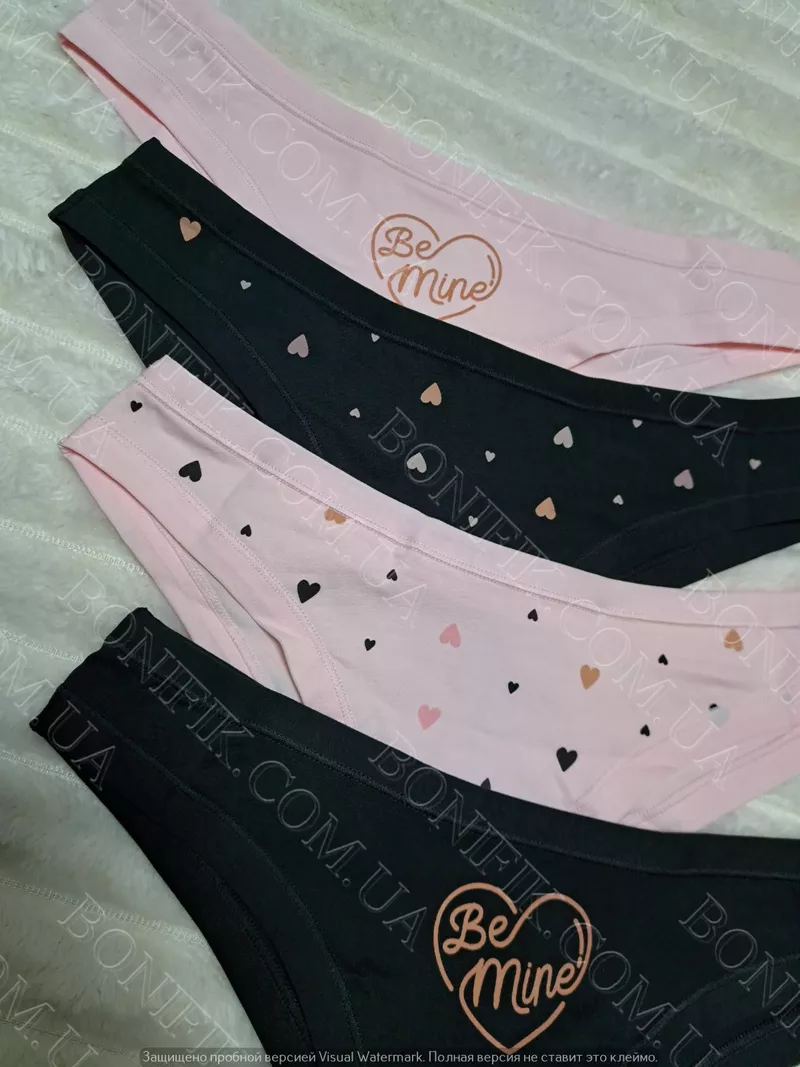 Жіночі труси-бразиліани з малюнком сердець (арт. 200-20/8) 2