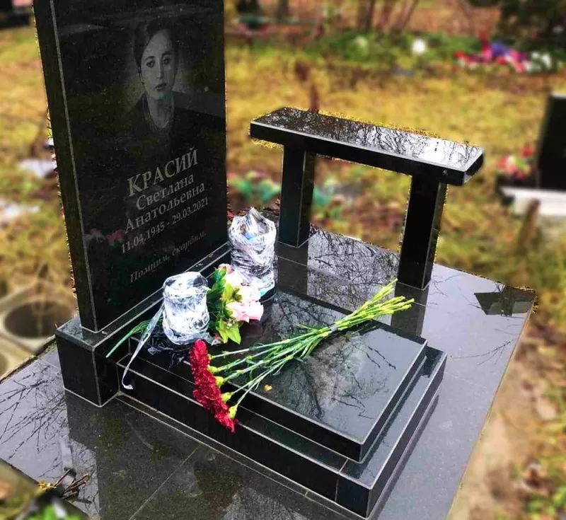 Пам’ятники,  огорожі та догляд за місцем поховань