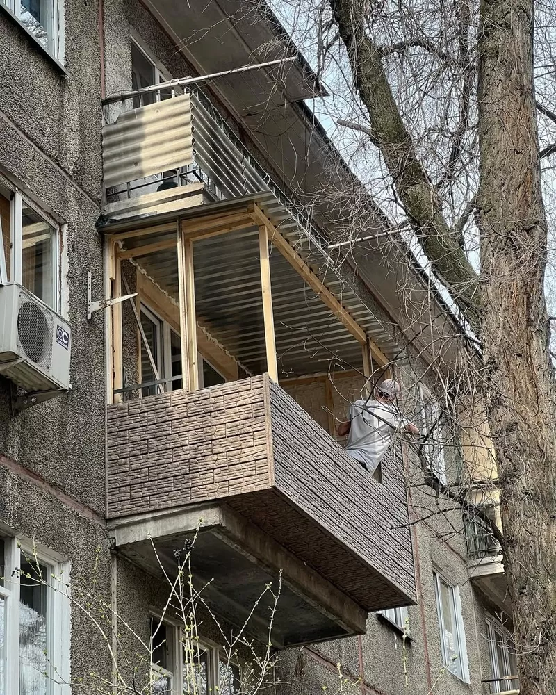 Ремонт балкона под ключ в Кривом Роге 6