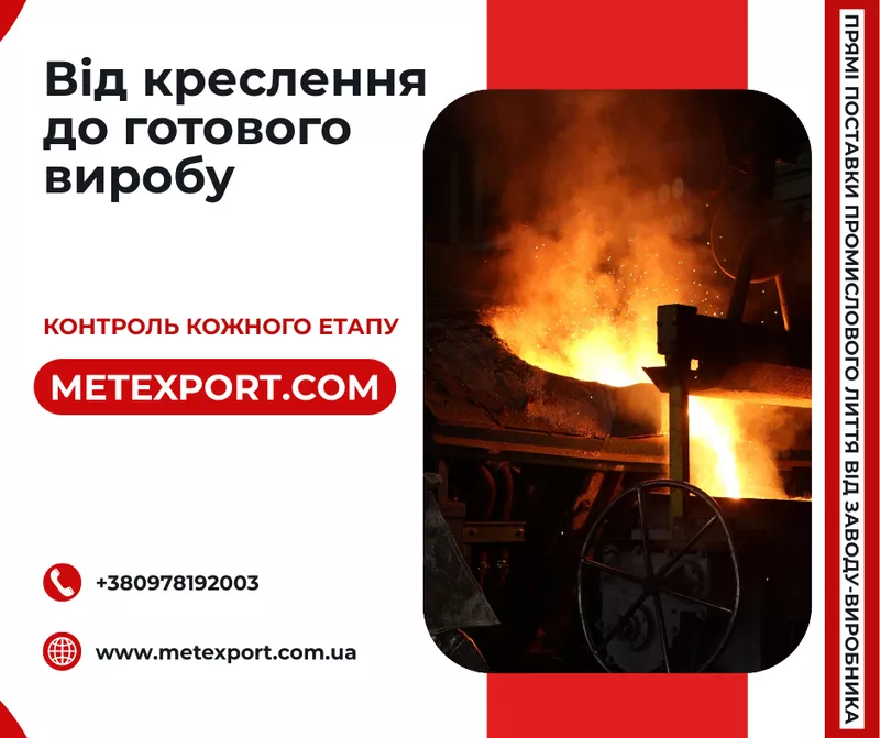 Литі бронеплити промислового призначення за кресленнями замовника