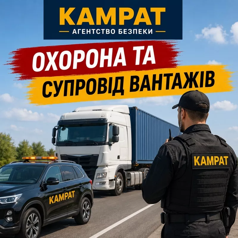 Супровід та охорона вантажів Кривий Ріг Камрат