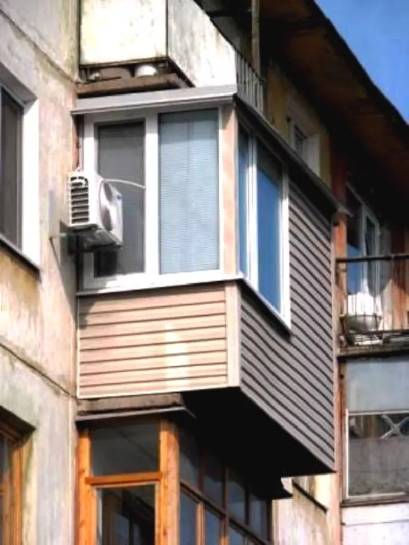 Балконы- конструкции разгружающие плиту, расширение