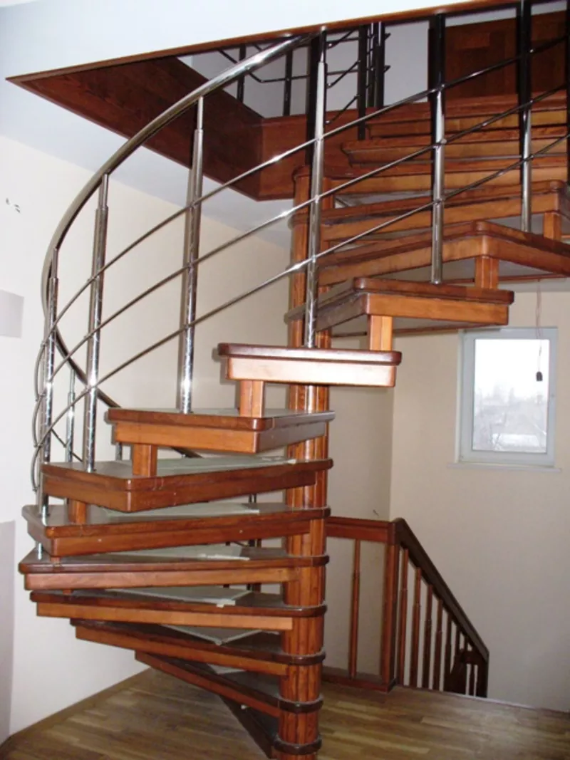Лестницы для дома - изготовление и монтаж .Днепропетровск 6