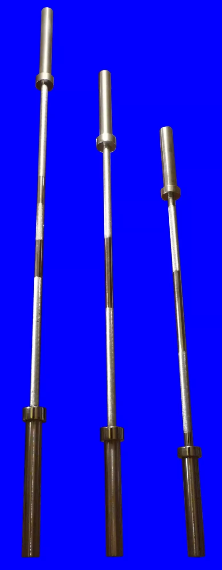 Грифы олимпийские (диаметр втулки для блинов – 50 мм),  прямые,  хром 2