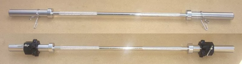Гриф Олимпийский хромированный прямой,  для штанги (150 см)